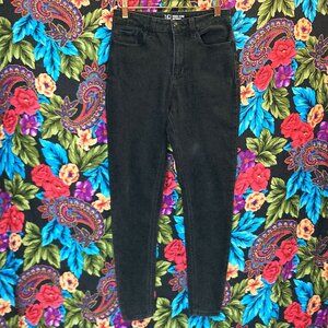 WOMEN'S NO BOUNDARIES HIGH RISE SKINNY JEANS NOBO DENIM BLACK JEAN PANTS